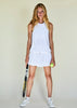 Poppy tennis skort - white