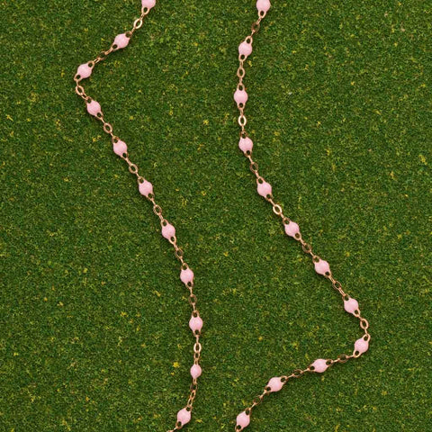 Gigi Clozeau Pale Pink Necklace