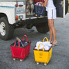 Steele Canvas storage tote w/pouch - yellow, 1-1/2 bushel