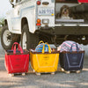 Steele Canvas storage tote - navy, 1 bushel