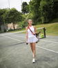 Poppy tennis skort - white