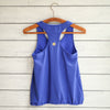 Anna tank (lite) - royal blue w/yellow logo