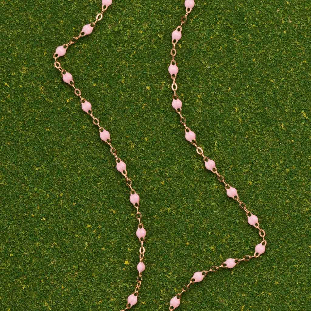 Pale Pink Necklace by Gigi Clozeau