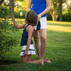 Olivia Skort - white w/navy trim